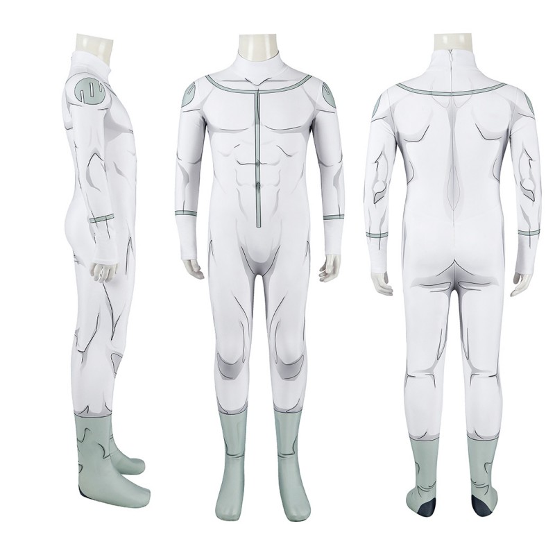 Kids Invincible Viltrumite Mark Cosplay Costume Printed Jumpsuit for Halloween