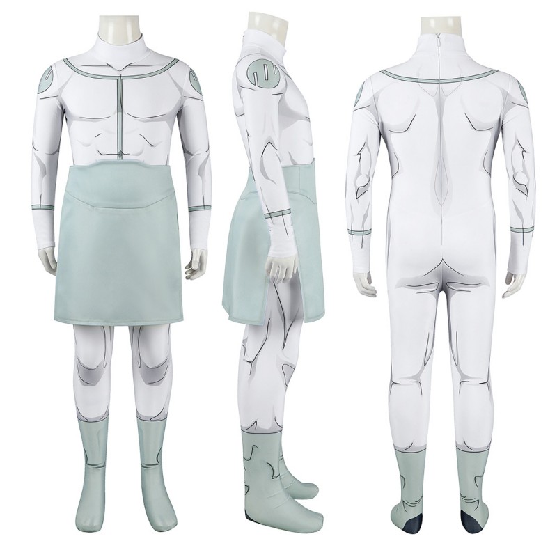 Kids Invincible Viltrumite Mark Cosplay Costume Printed Jumpsuit for Halloween