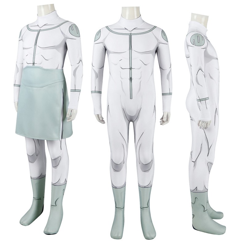 Kids Invincible Viltrumite Mark Cosplay Costume Printed Jumpsuit for Halloween