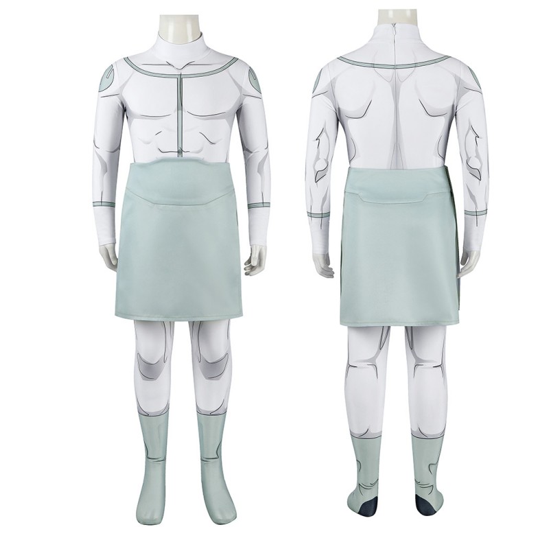 Kids Invincible Viltrumite Mark Cosplay Costume Printed Jumpsuit for Halloween