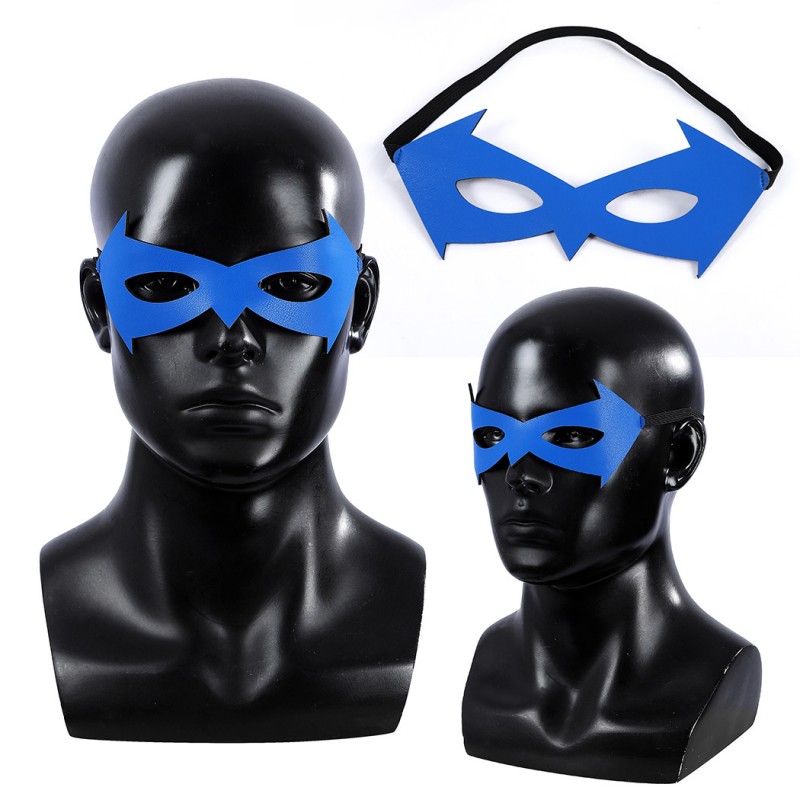 Comic Nightwing Cosplay Costume Dick Grayson Printed Jumpsuit for Men