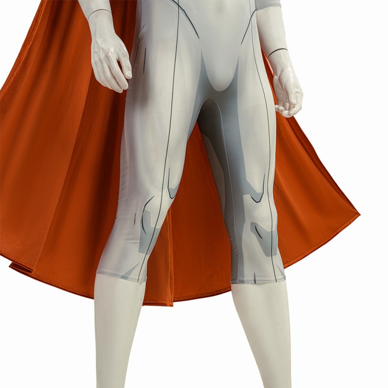 Invincible Season 4 Omni-Man Nolan Grayson Cosplay Costume Printed Jumpsuit Outfit for Men