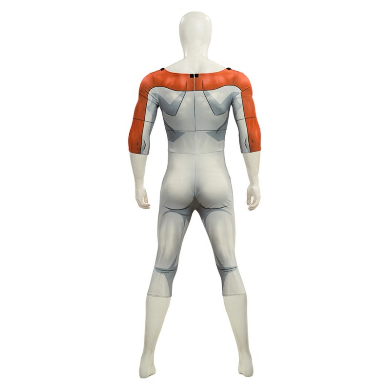 Invincible Season 4 Omni-Man Nolan Grayson Cosplay Costume Printed Jumpsuit Outfit for Men