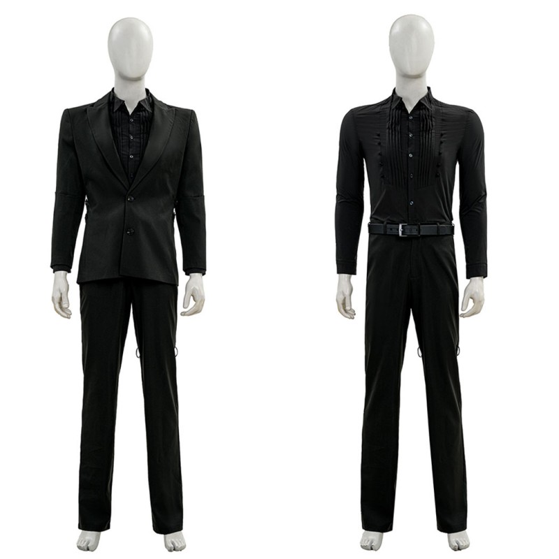 Final Fantasy XV Noctis Lucis Caelum Cosplay Costume The King Suit  Black Outfit