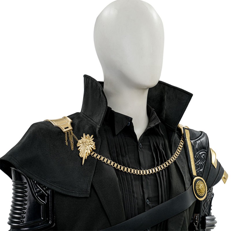 Final Fantasy XV Noctis Lucis Caelum Cosplay Costume The King Suit  Black Outfit