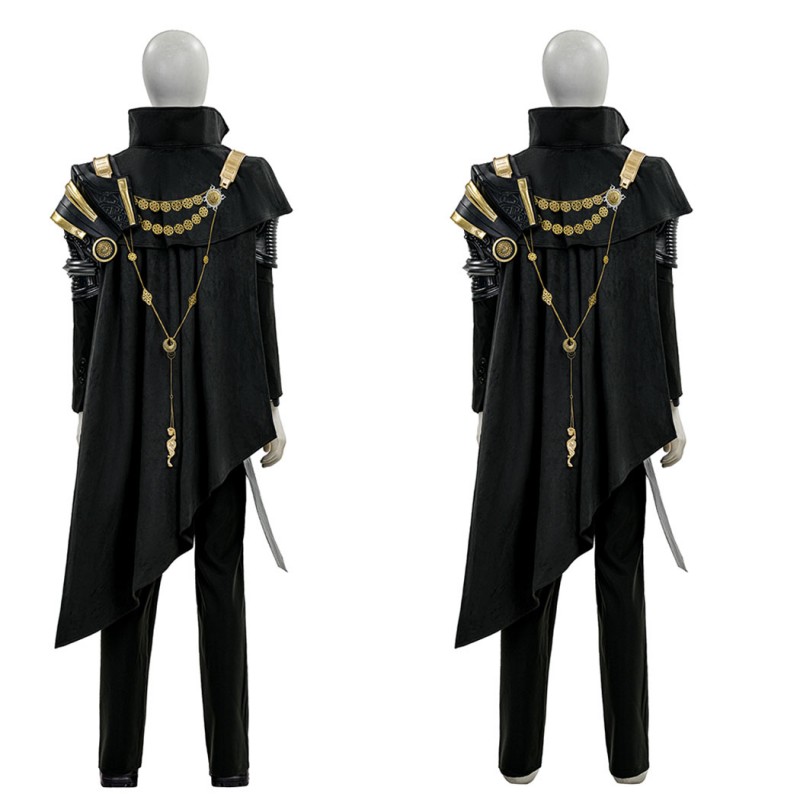 Final Fantasy XV Noctis Lucis Caelum Cosplay Costume The King Suit  Black Outfit
