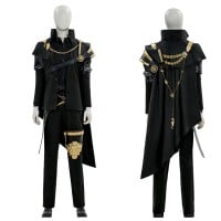 Final Fantasy XV Noctis Lucis Caelum Cosplay Costume The King Suit  Black Outfit