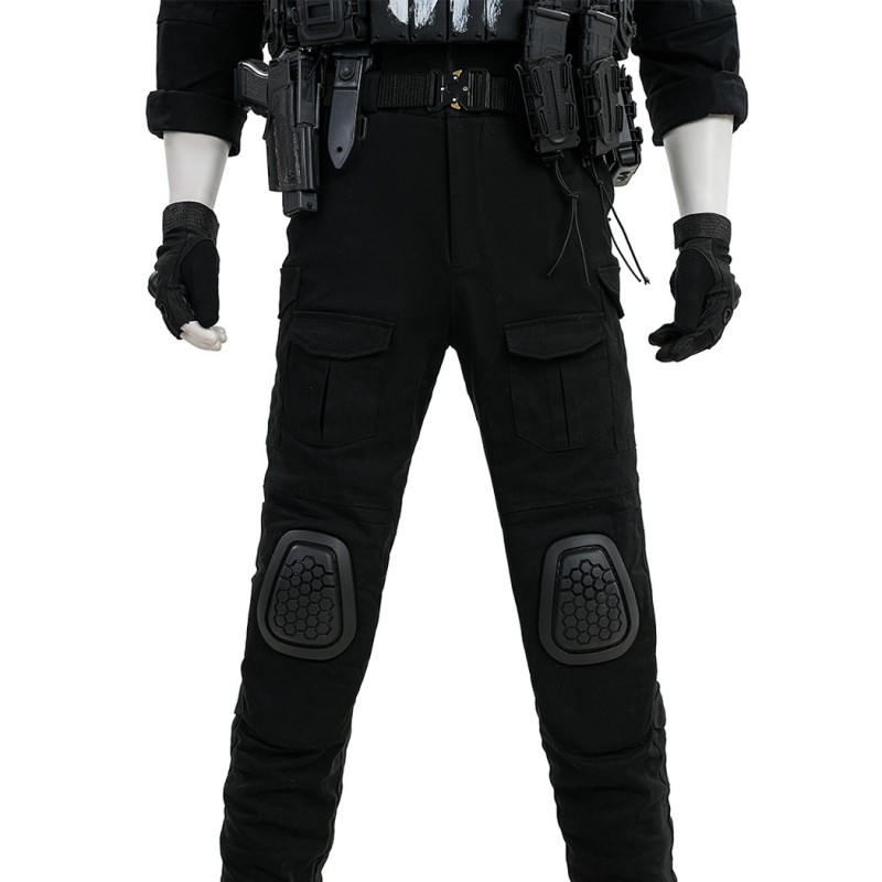 The Punisher Frank Castle Costume Daredevil Born Again Black Cosplay Suit