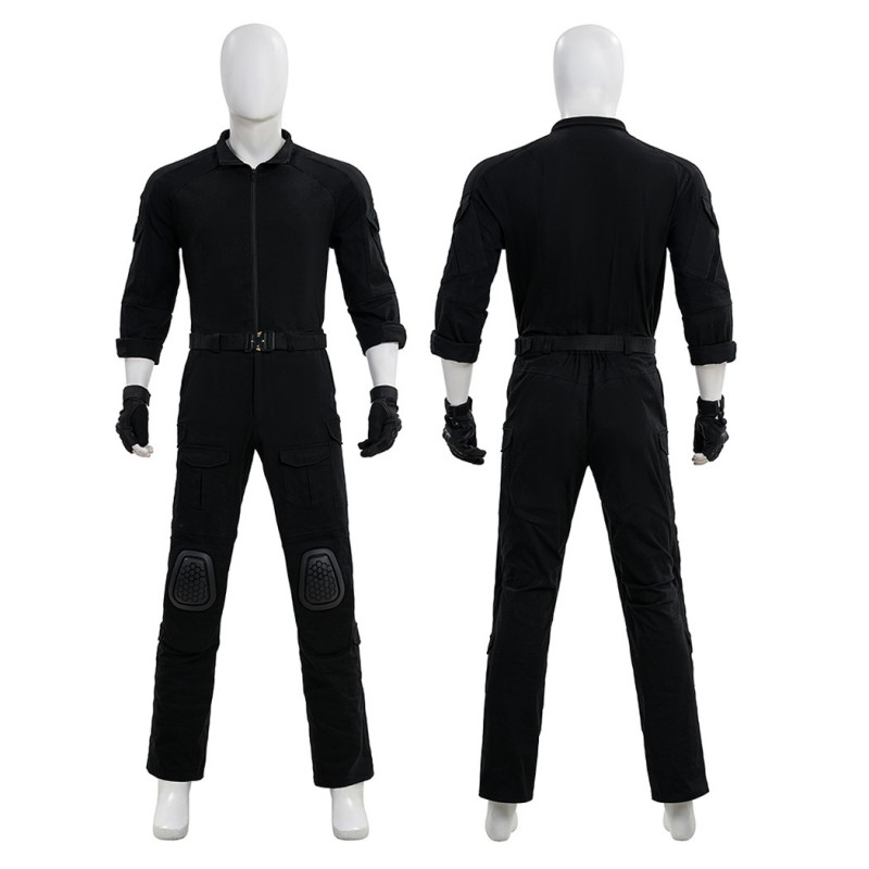 The Punisher Frank Castle Costume Daredevil Born Again Black Cosplay Suit