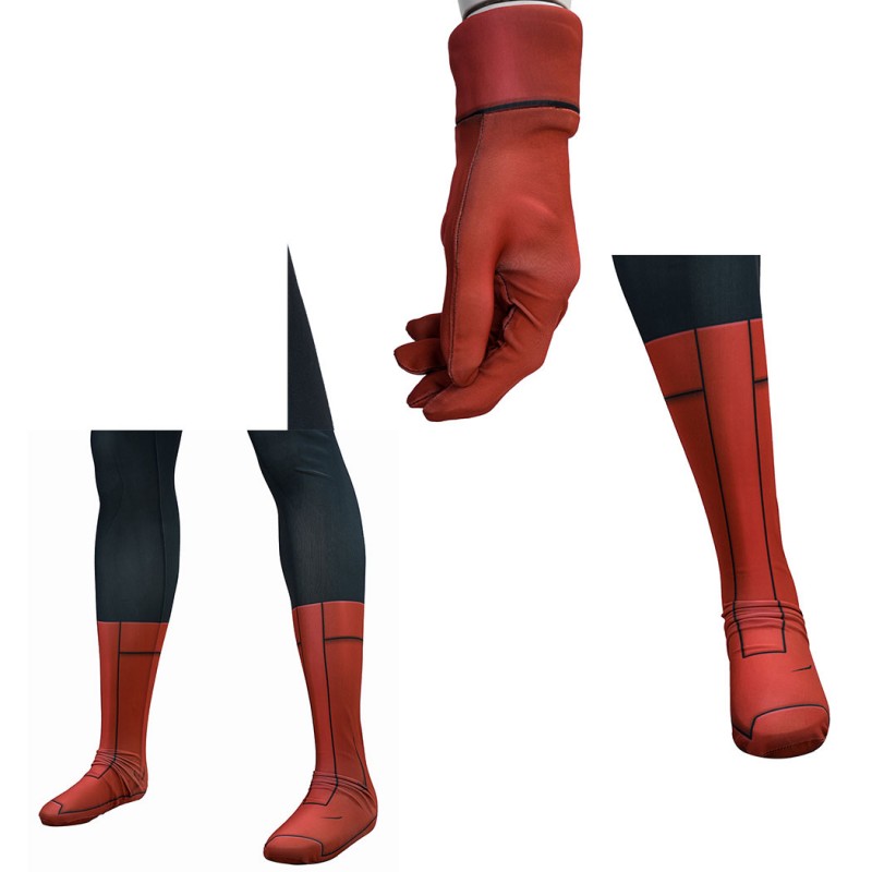 Invincible Season 4 Oliver Grayson Cosplay Costume Omni-Boy Printed Jumpsuit Outfit for Men
