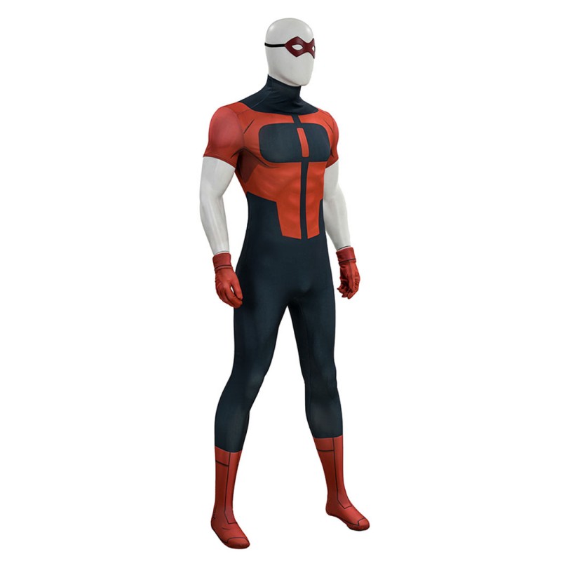 Invincible Season 4 Oliver Grayson Cosplay Costume Omni-Boy Printed Jumpsuit Outfit for Men