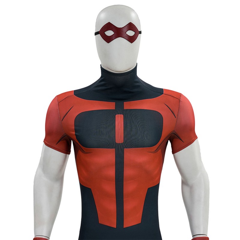 Invincible Season 4 Oliver Grayson Cosplay Costume Omni-Boy Printed Jumpsuit Outfit for Men