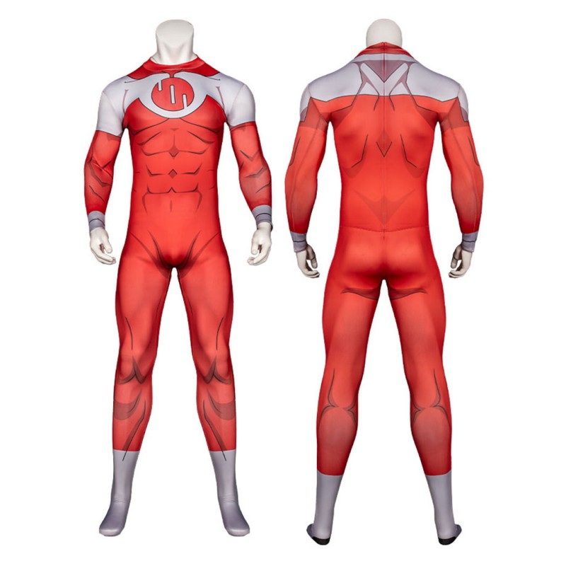 Invincible Thragg Jumpsuit Cosplay Costume Polyester Printed Suit for Men