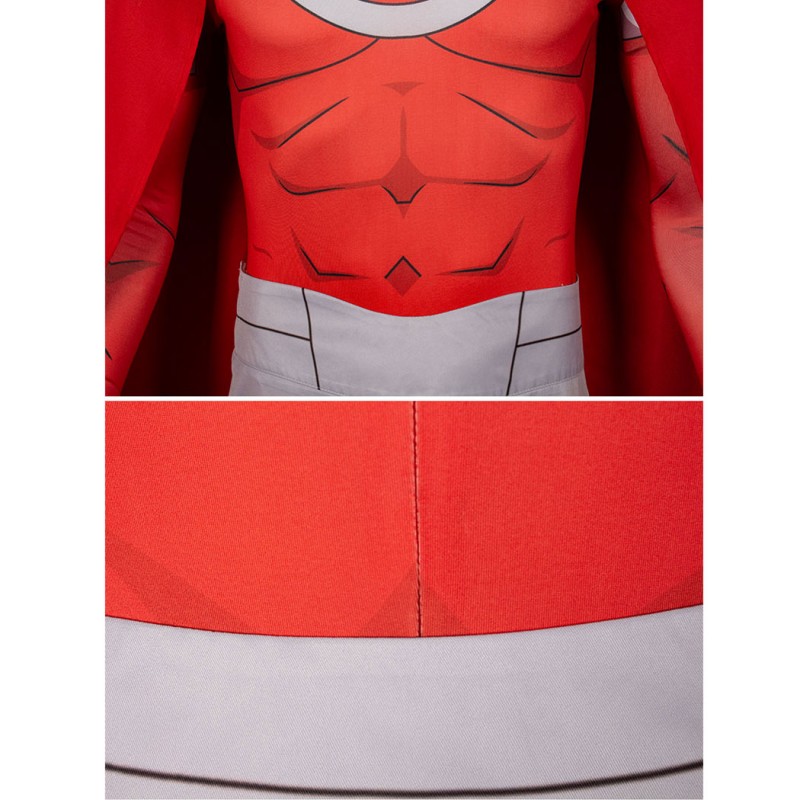 Invincible Thragg Jumpsuit Cosplay Costume Polyester Printed Suit for Men