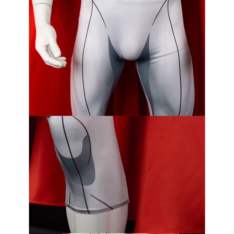 Invincible Omni-Man Costume Nolan Grayson Cosplay Jumpsuit Printed Suit