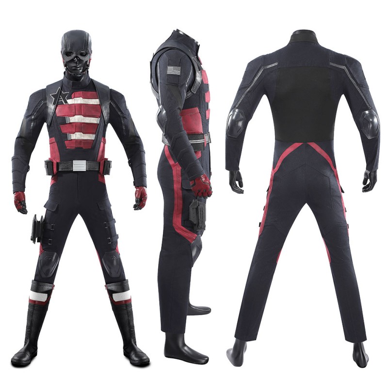 Thunderbolts U.S. Agent Cosplay Costume John Walker Halloween Outfit Superhero Suit