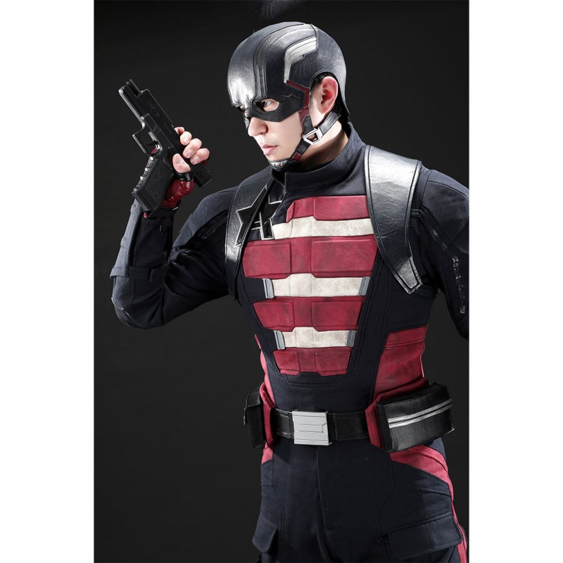 Thunderbolts U.S. Agent Cosplay Costume John Walker Halloween Outfit Superhero Suit