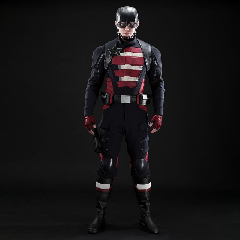 Thunderbolts U.S. Agent Cosplay Costume John Walker Superhero Suit Full Set Adult