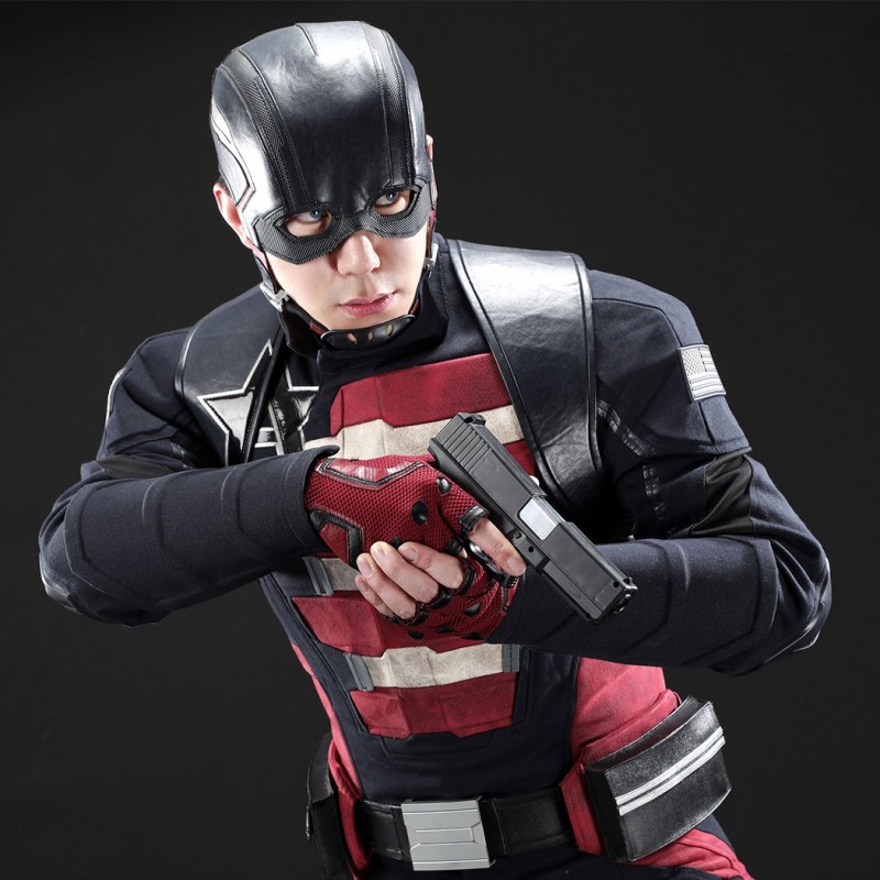 Thunderbolts U.S. Agent Cosplay Costume John Walker Superhero Suit Full Set Adult