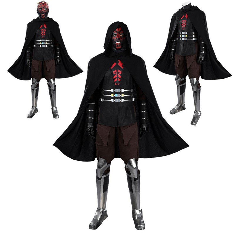 Star Wars Maul Shadow Lord Cosplay Costume Darth Maul Sith Lord Outfit Halloween Carnival Suit
