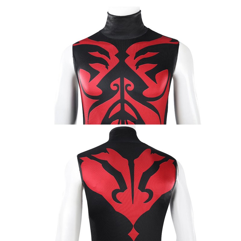 Star Wars Maul Shadow Lord Cosplay Costume Darth Maul Sith Lord Outfit Halloween Carnival Suit