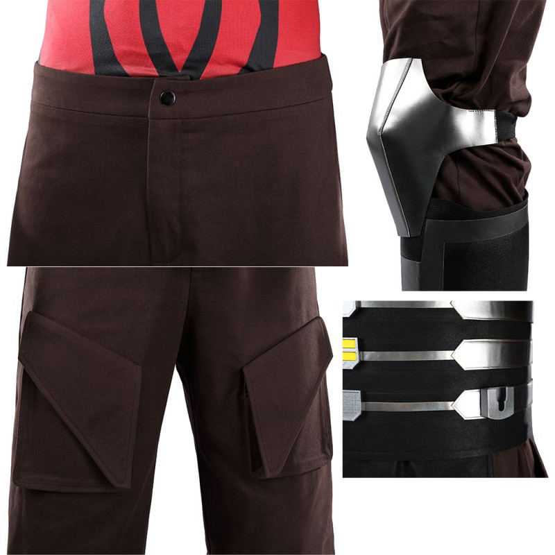 Star Wars Maul Shadow Lord Cosplay Costume Darth Maul Sith Lord Outfit Halloween Carnival Suit