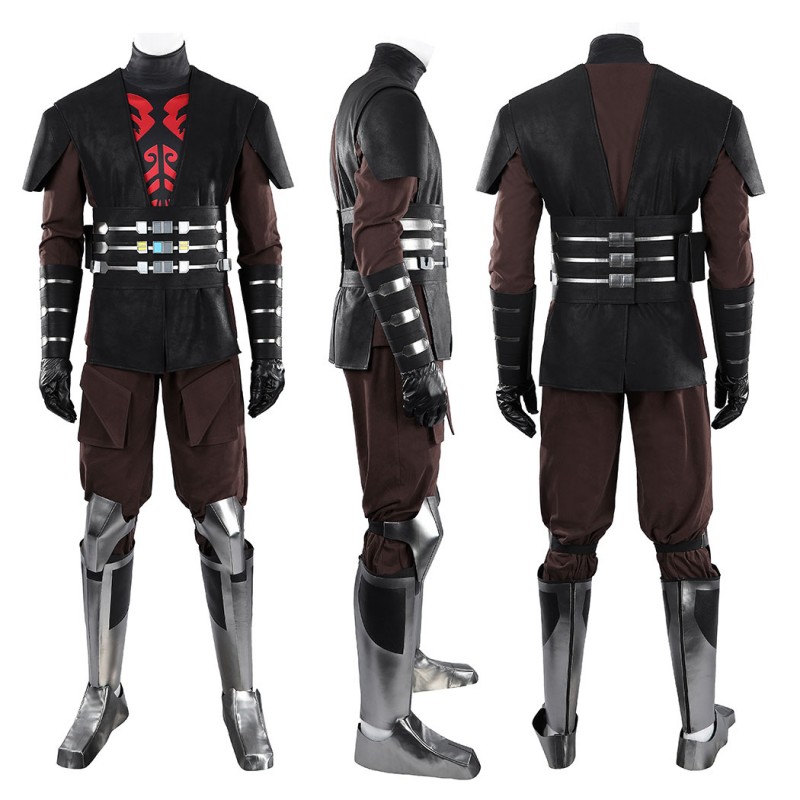 Star Wars Maul Shadow Lord Cosplay Costume Darth Maul Sith Lord Outfit Halloween Carnival Suit