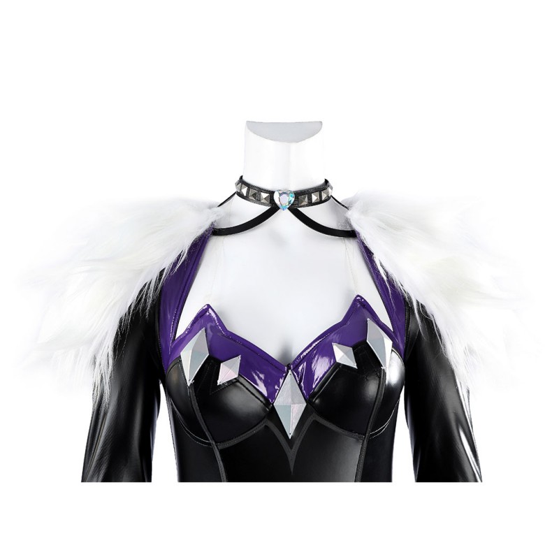 Marvel Rivals Black Cat Costume Felicia Hardy Cosplay Suit Black Outfit