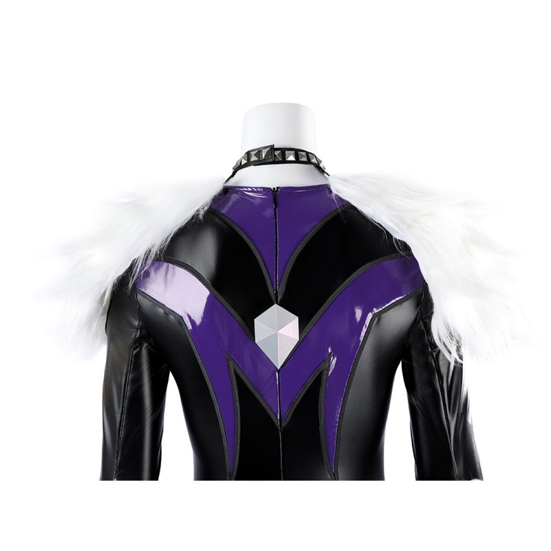 Marvel Rivals Black Cat Costume Felicia Hardy Cosplay Suit Black Outfit