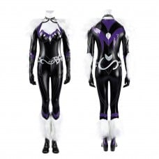 Marvel Rivals Black Cat Costume Felicia Hardy Cosplay Suit Black Outfit