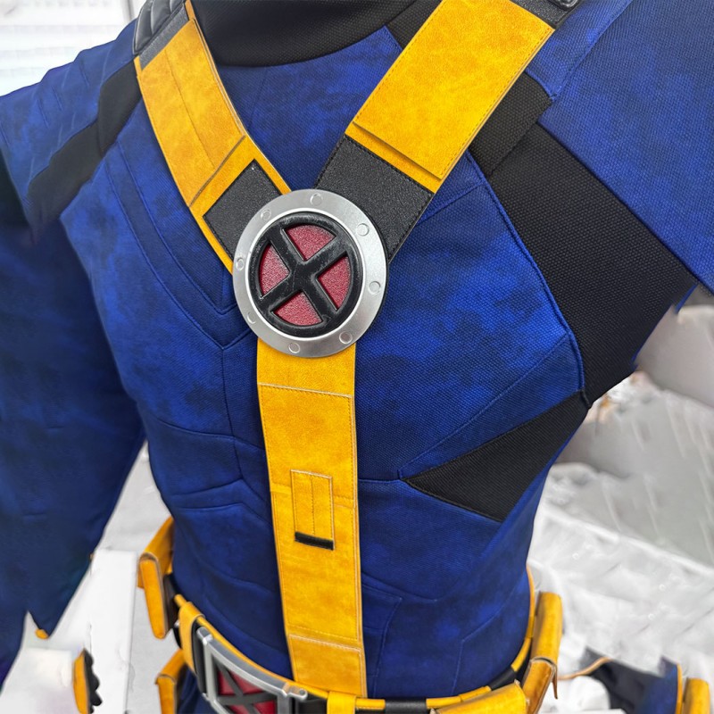 Avengers Doomsday Cyclops Cosplay Costume Scott Summers Superhero Suit for Halloween
