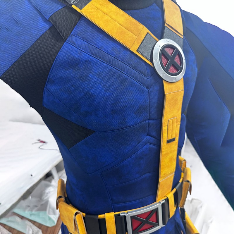 Avengers Doomsday Cyclops Cosplay Costume Scott Summers Superhero Suit for Halloween