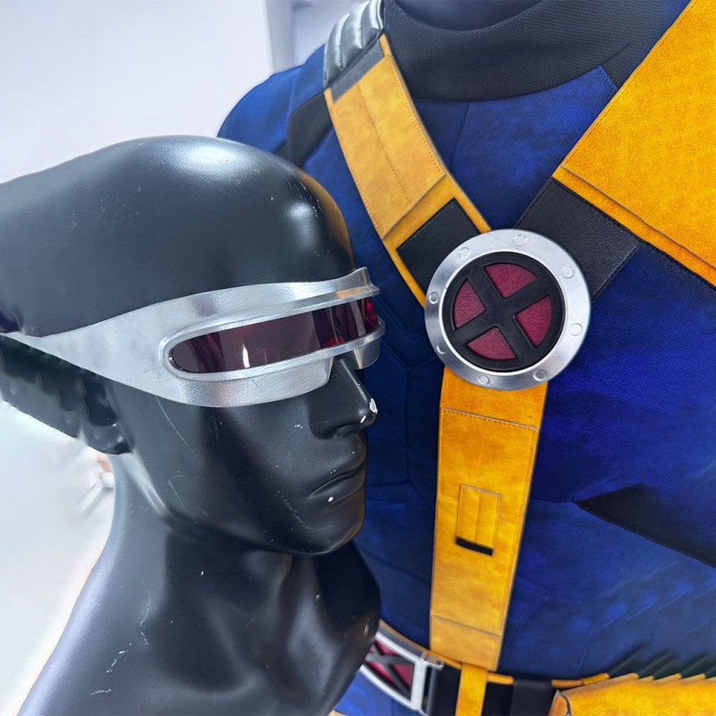 Avengers Doomsday Cyclops Cosplay Costume Scott Summers Superhero Suit for Halloween