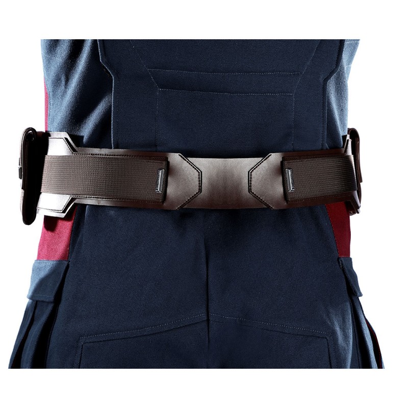 Captain America Avengers Endgame Cosplay Costume Steve Rogers Premium Superhero Suit for Halloween