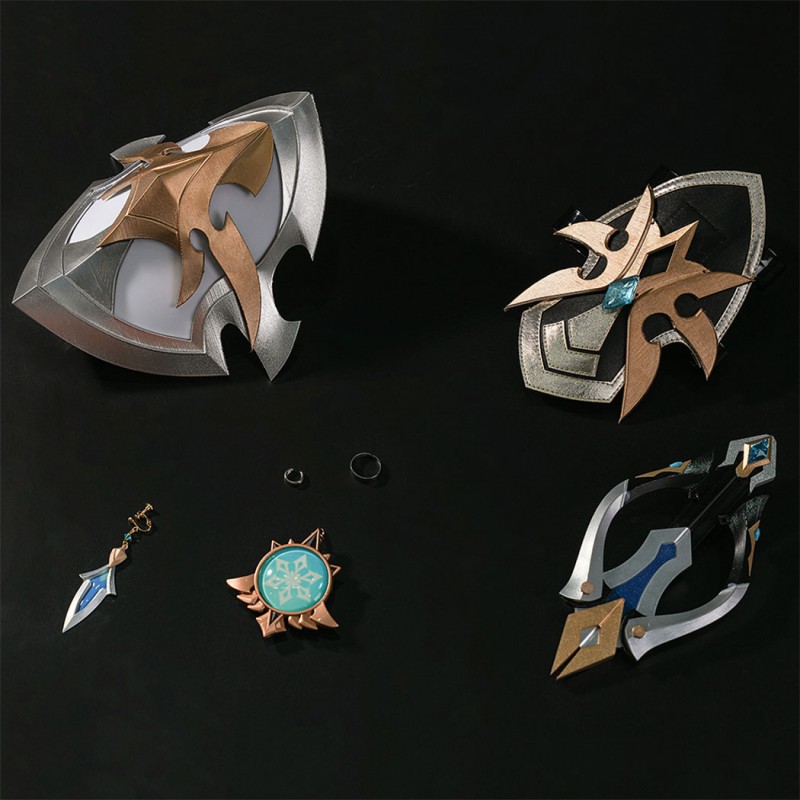 Genshin Impact Lohen Cosplay Costume Game Uniform Halloween Outfit