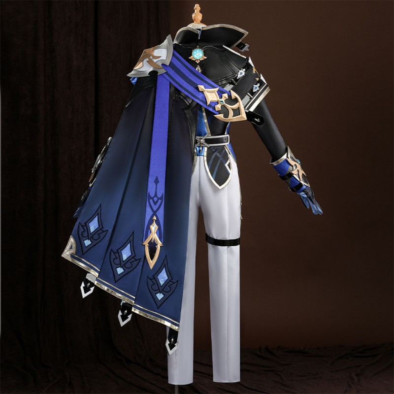 Genshin Impact Lohen Cosplay Costume Game Uniform Halloween Outfit