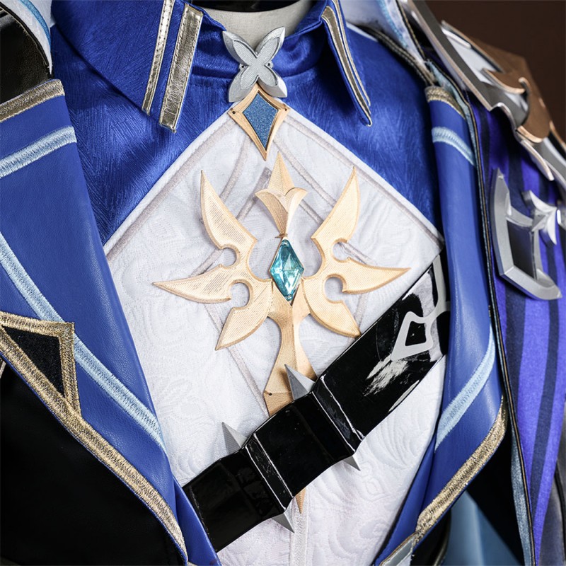 Genshin Impact Lohen Cosplay Costume Game Uniform Halloween Outfit