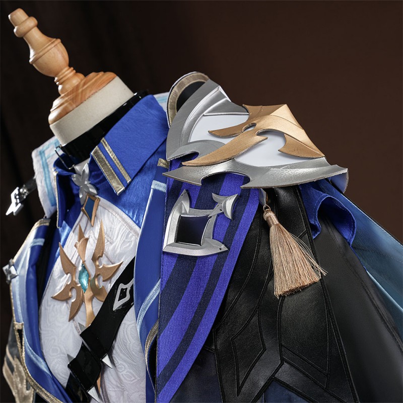Genshin Impact Lohen Cosplay Costume Game Uniform Halloween Outfit
