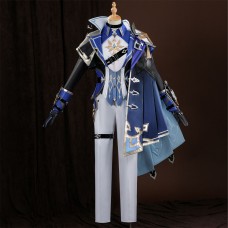 Genshin Impact Lohen Cosplay Costume Game Uniform Halloween Outfit