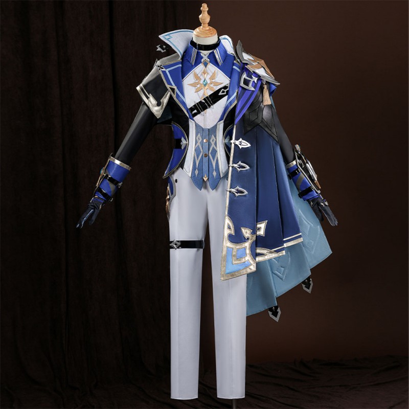 Genshin Impact Lohen Cosplay Costume Game Uniform Halloween Outfit