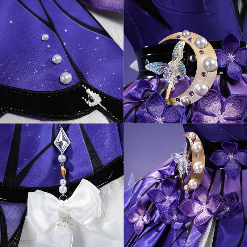 Honkai Star Rail Castorice Game Cosplay Costume Game Xiadie Suit for Women Outfit