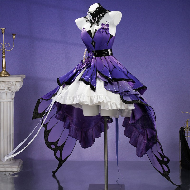 Honkai Star Rail Castorice Game Cosplay Costume Game Xiadie Suit for Women Outfit