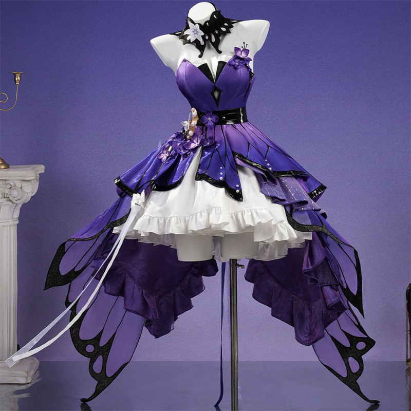 Honkai Star Rail Castorice Game Cosplay Costume Game Xiadie Suit for Women Outfit