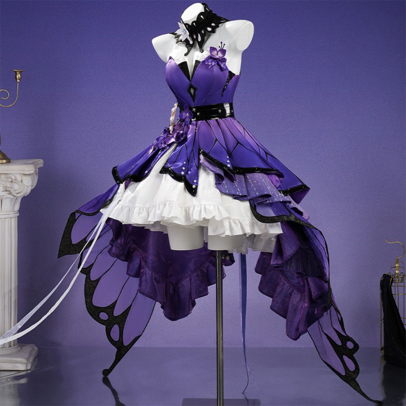Honkai Star Rail Castorice Game Cosplay Costume Game Xiadie Suit for Women Outfit