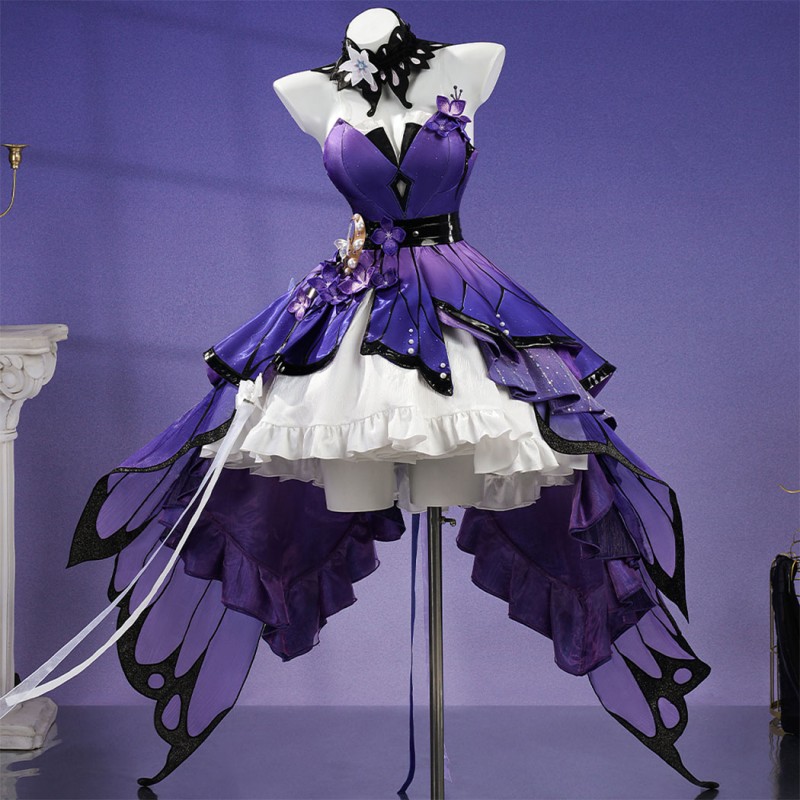 Honkai Star Rail Castorice Game Cosplay Costume Game Xiadie Suit for Women Outfit