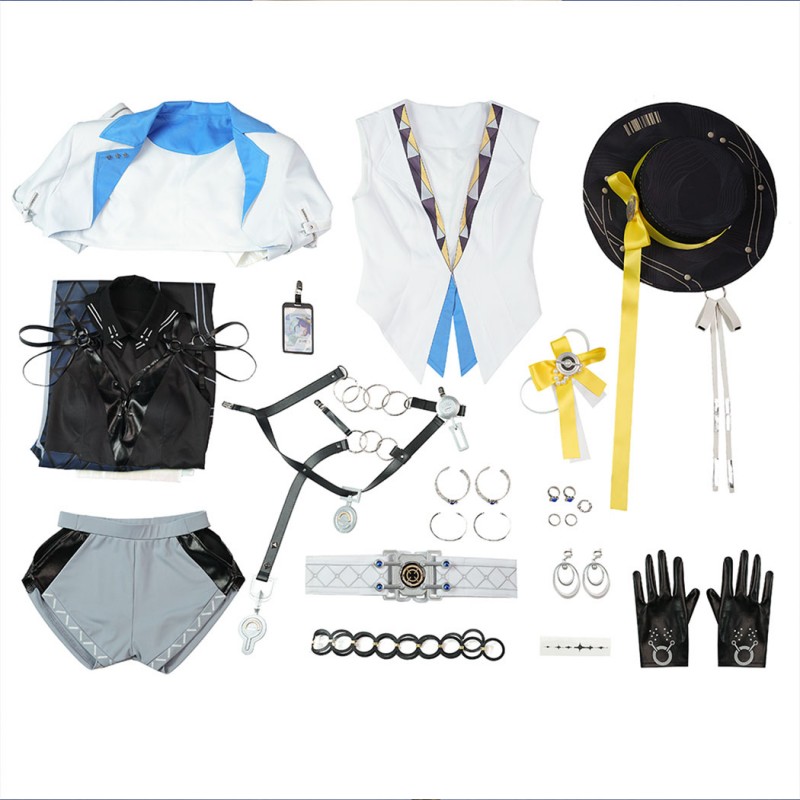 Wuthering Waves Rosella Cosplay Costume Game Women Dress Outfit