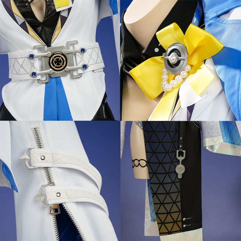 Wuthering Waves Rosella Cosplay Costume Game Women Dress Outfit