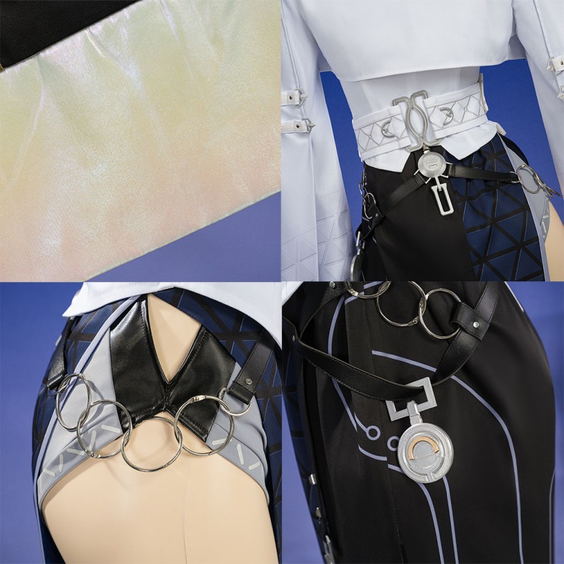 Wuthering Waves Rosella Cosplay Costume Game Women Dress Outfit