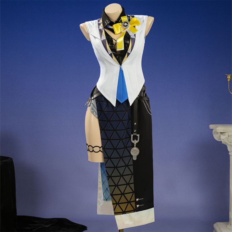 Wuthering Waves Rosella Cosplay Costume Game Women Dress Outfit