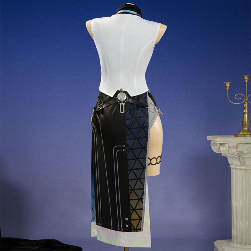 Wuthering Waves Rosella Cosplay Costume Game Women Dress Outfit